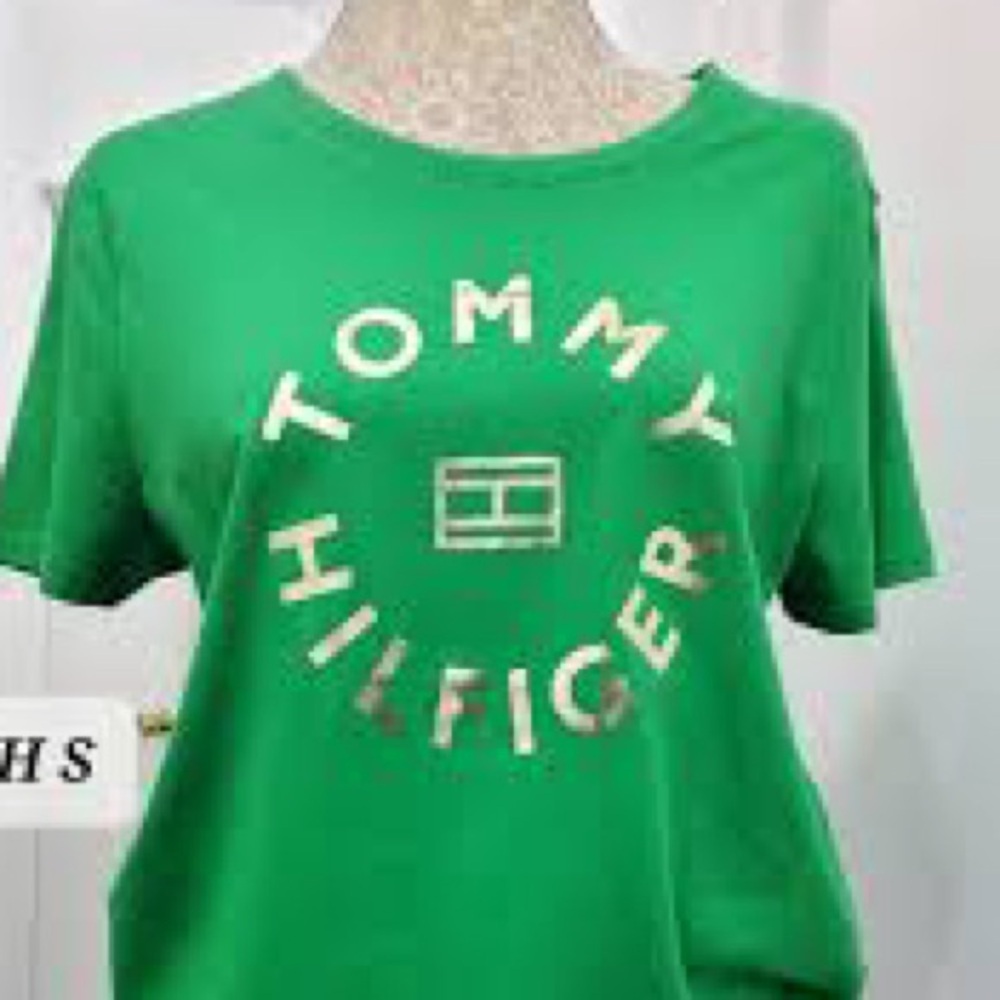Tommy Hilfiger Women's Relaxed Short Sleeve Logo T-Shirt Dress NWT Size M - Picture 3 of 6